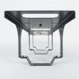 Vertical Metal Channel 7 Foot Rack 2 Sets Close Up ICCMSC40BK