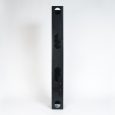 Vertical Plastic Finger Duct 7 Foot Rack 2 Sets Back ICCMSC30BK