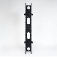 Vertical Plastic Finger Duct 7 Foot Rack 2 Sets Front ICCMSC30BK