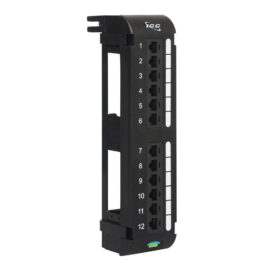 Voice 6P6C USOC Patch Panel with 12 Ports ICMPP012U6