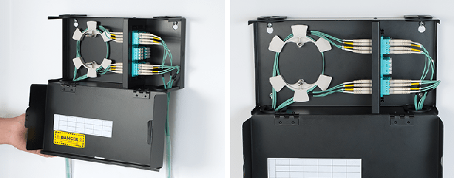 Compact Fiber Optic Wall Mount Enclosure