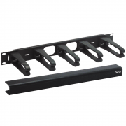 Cable Management Interbay Plastic Panel and Cover in 1 RMS