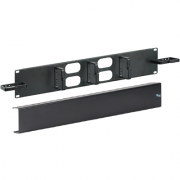 Metal Vertical and Horizontal Ring Panel with Cover in 2 RMS