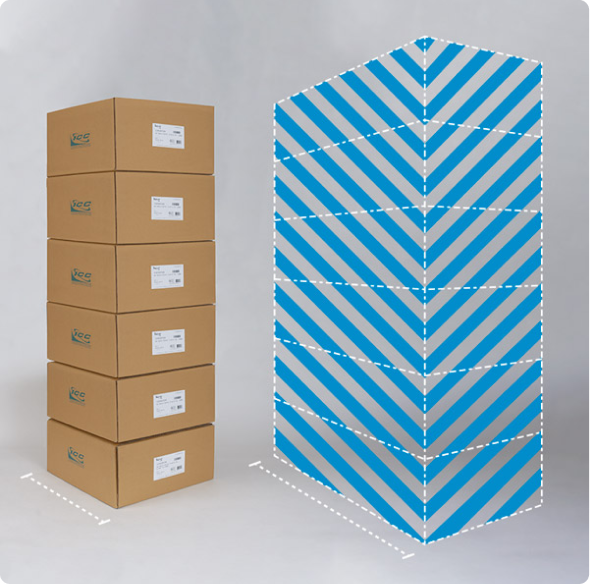 ICC 28 inch plastic enclosure smaller dimensional weight