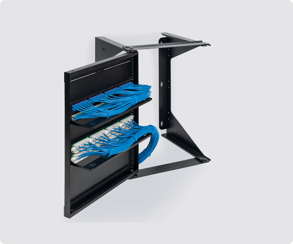 Wall Mount Open Swing Frame Racks