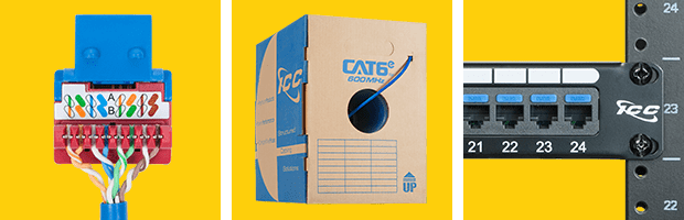 ICC Connectivity: Keystone Jacks, Premise Cables, and Patch Panels